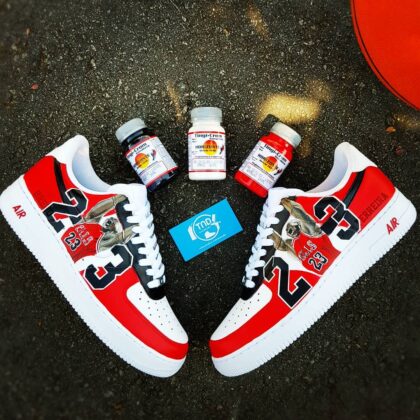 Michael Jordan Air Force 1 Custom