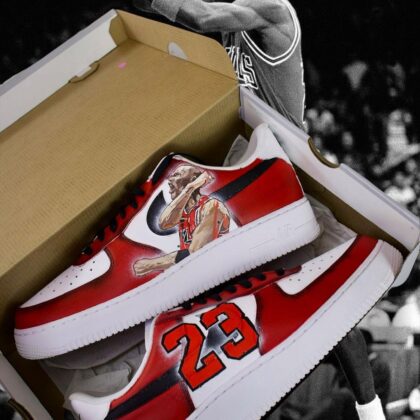 Michael Jordan Air Force 1 Custom