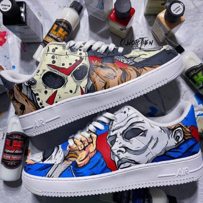 Mona Lisa x Vincent van Gogh Air Force 1 Custom