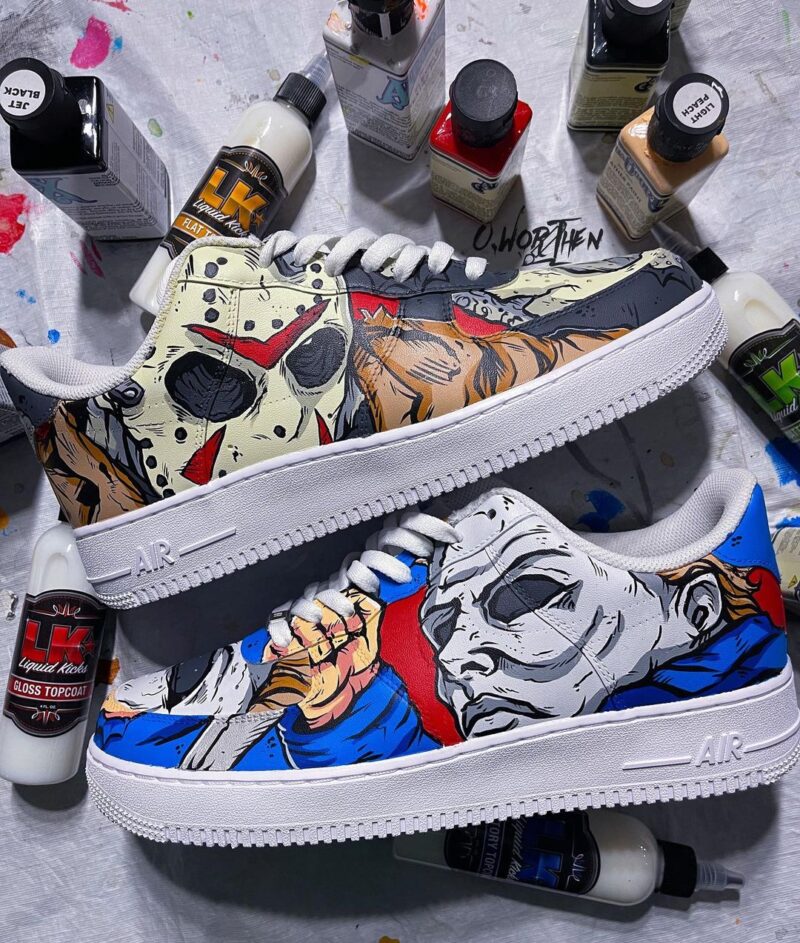 Mona Lisa x Vincent van Gogh Air Force 1 Custom