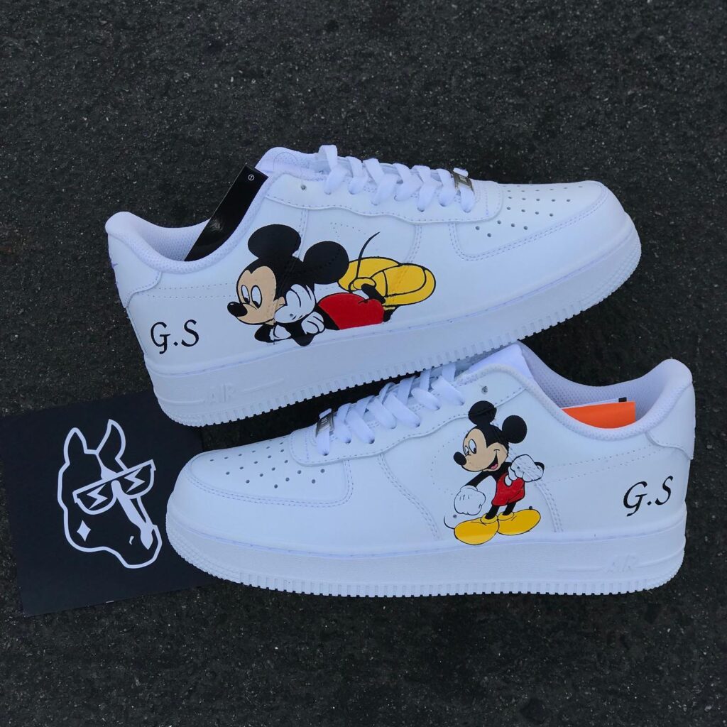 Mickey Mouse Air Force 1 Custom - Daniel Customs