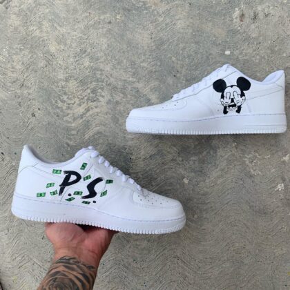 Mickey x Monopoly Air Force 1 Custom