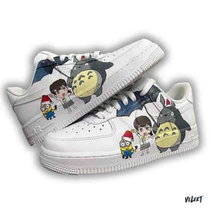 Minion x Totoro Air Force 1 Custom