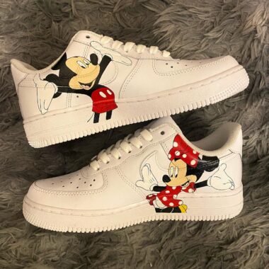 Minnie and Mickey Air Force 1 Custom - Daniel Customs