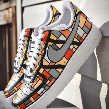 Mondrian Air Force 1 Custom