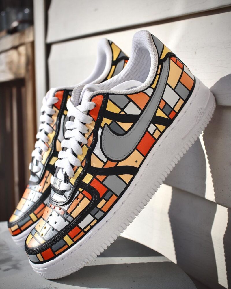 Mondrian Air Force 1 Custom