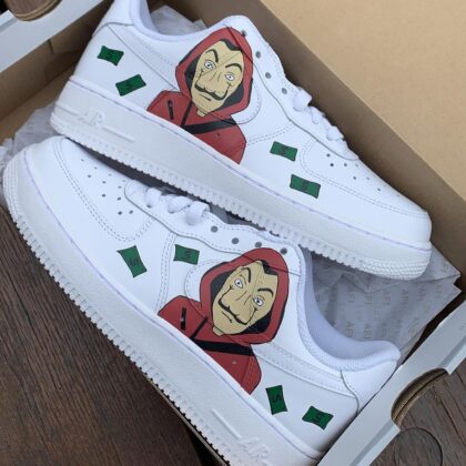 Money Heist Air Force 1 Custom