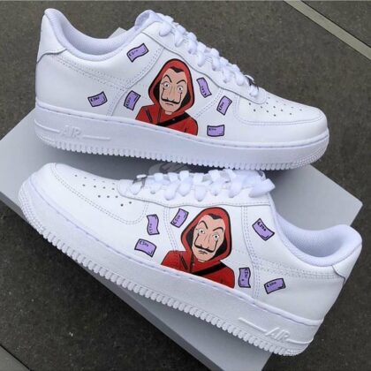 Money Heist Air Force 1 Custom