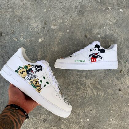 Monopoly x Mickey Mouse Air Force 1 Custom