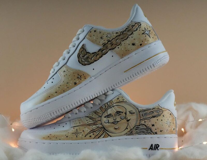 Moon Shine Air Force 1 Custom