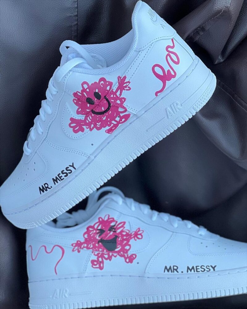 Mr Messy Air Force 1 Custom