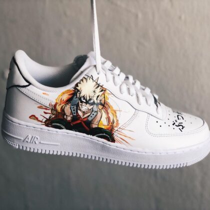 My Hero Academia - Bakugo Air Force 1 Custom