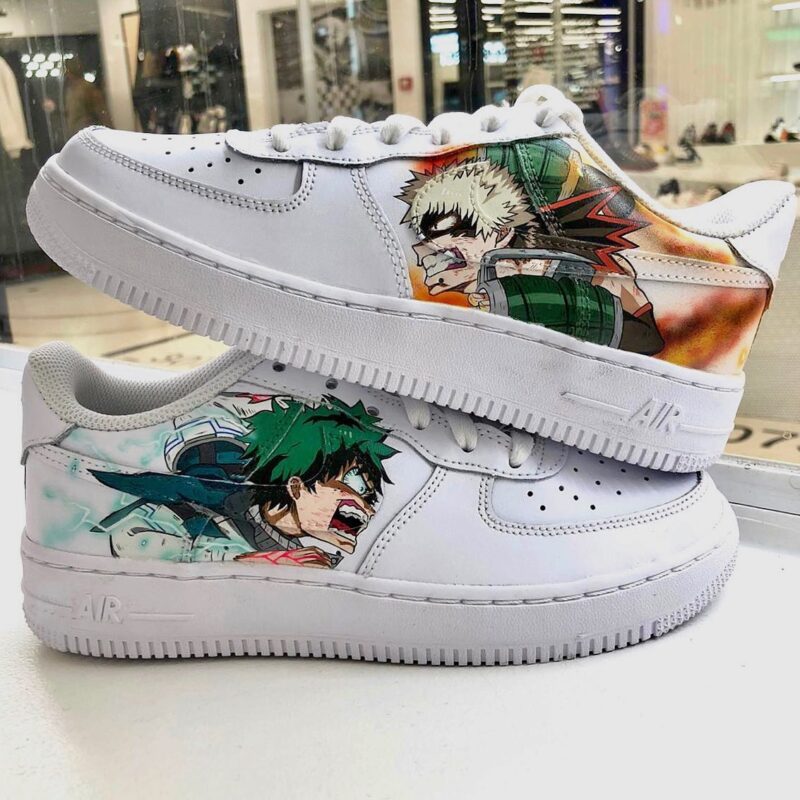 My Hero Academia - Bakugo x Midoriya Air Force 1 Custom