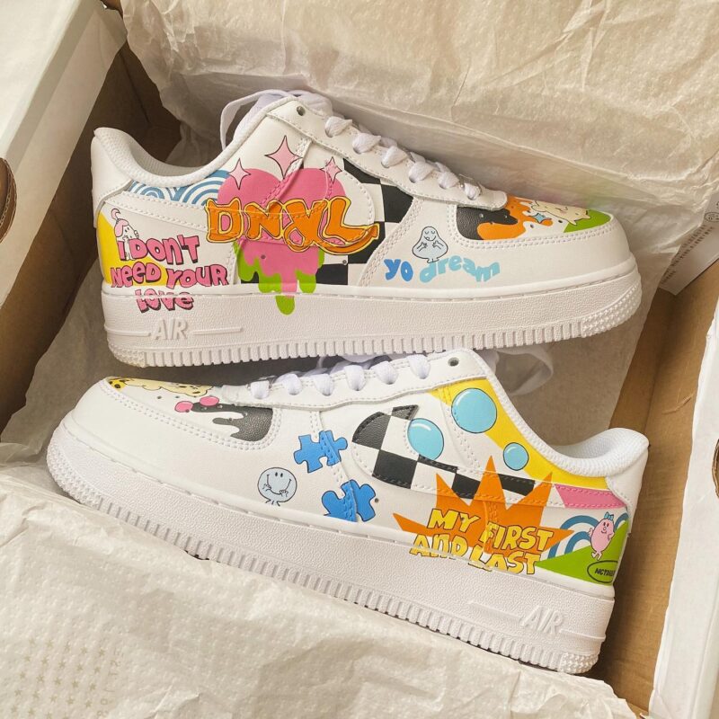 NCT dream Air Force 1 Custom