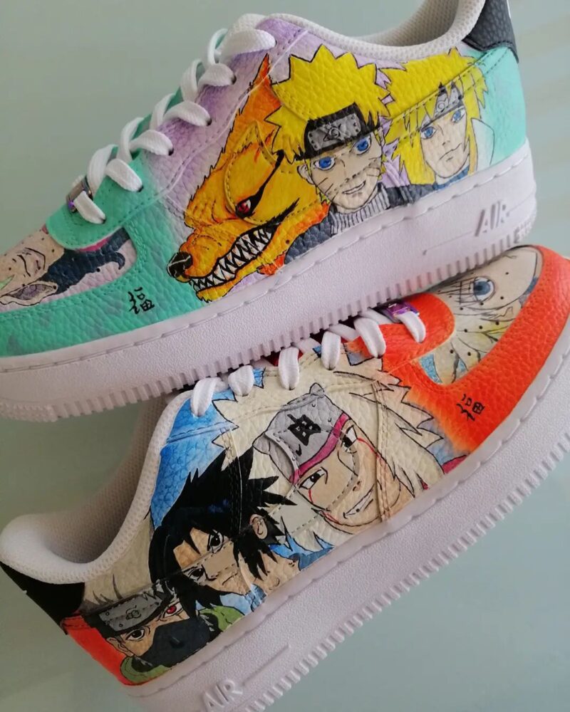 Naruto - Hunter x Hunter - Death Note Air Force 1 Custom