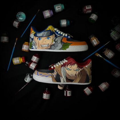 Naruto x Gaara Air Force 1 Custom