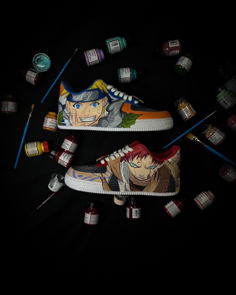 Naruto x Gaara Air Force 1 Custom