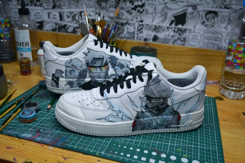 Naruto x Kakashi Air Force 1 Custom