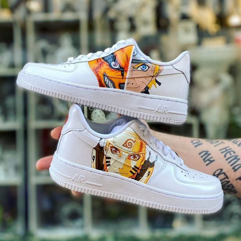 Naruto x Kurama Air Force 1 Custom