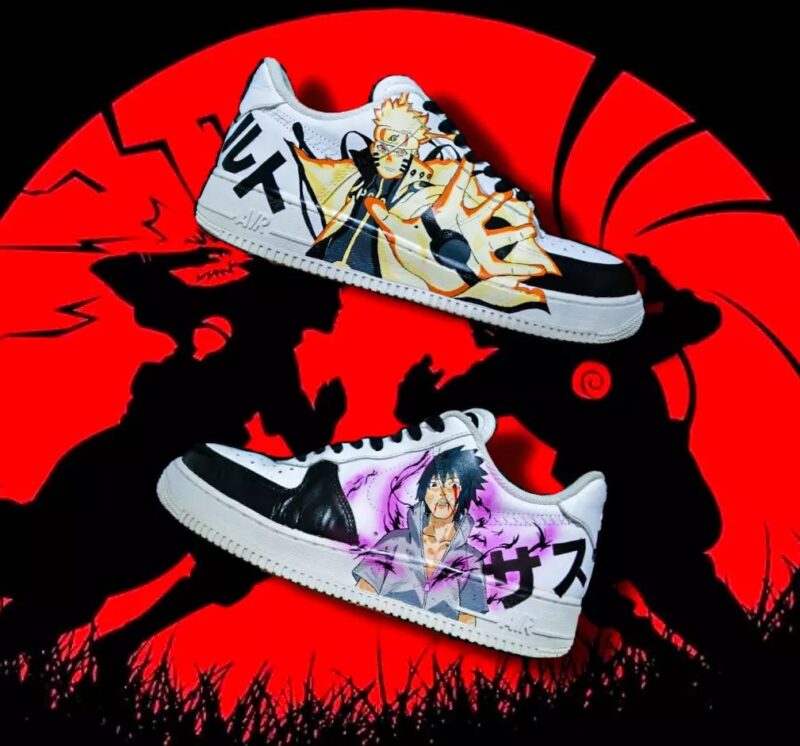 Naruto x Sasuke Air Force 1 Custom