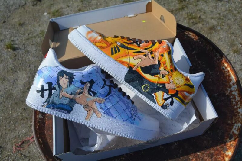 Naruto x Sasuke Air Force 1 Custom