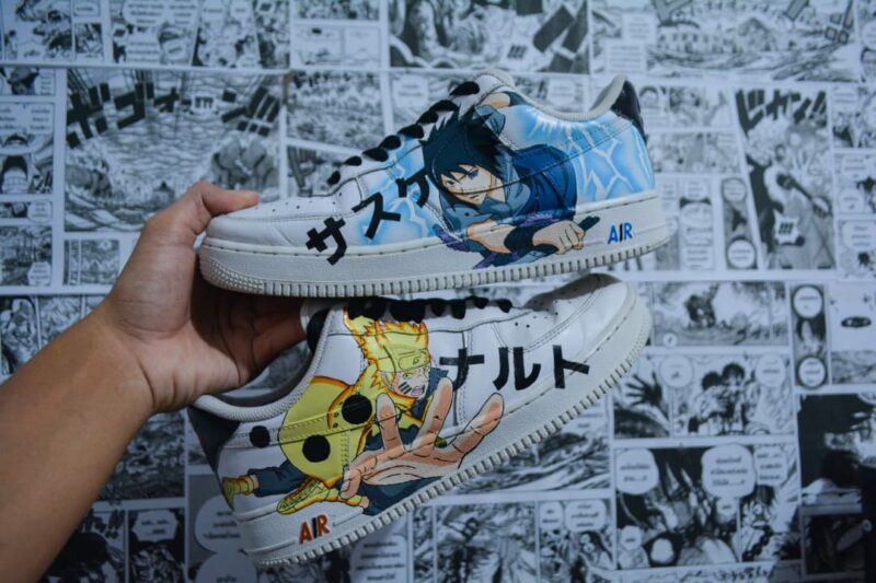 Naruto x Sasuke Air Force 1 Custom