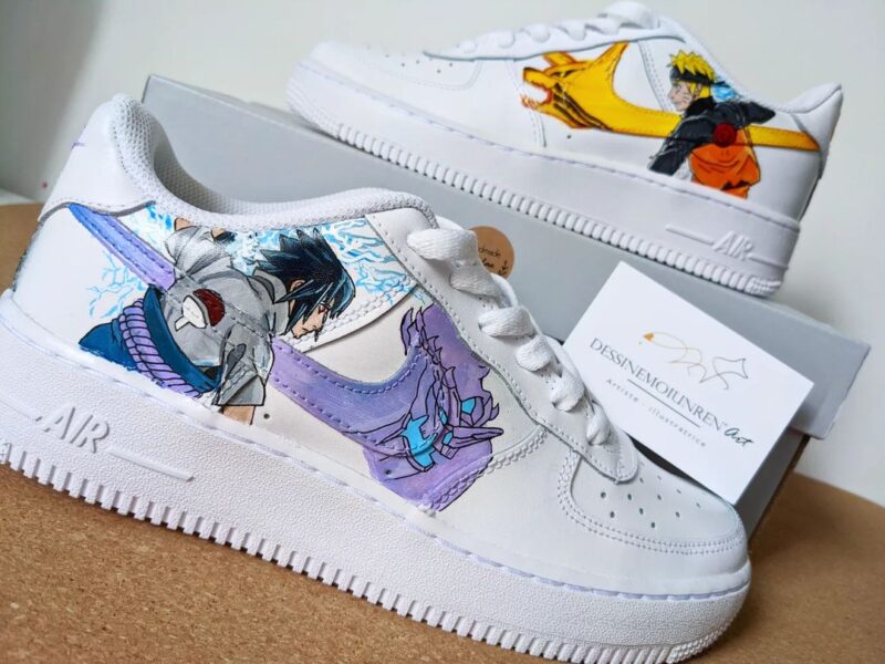 Naruto x Sasuke Air Force 1 Custom