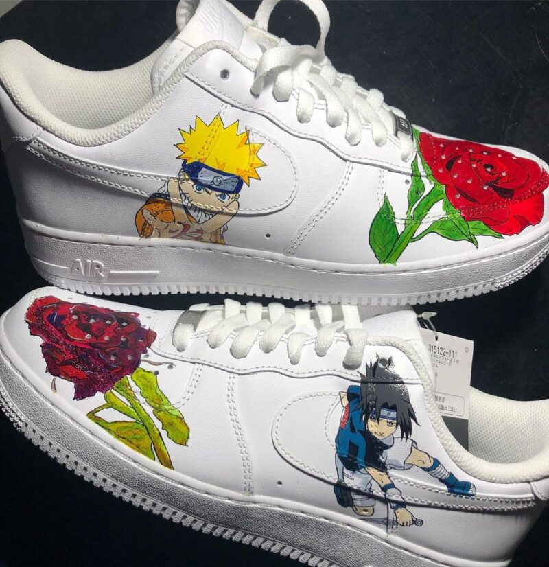 Naruto x Sasuke Air Force 1 Custom