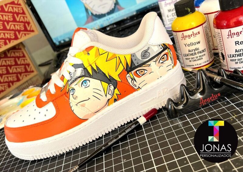 Naruto x Sasuke Air Force 1 Custom