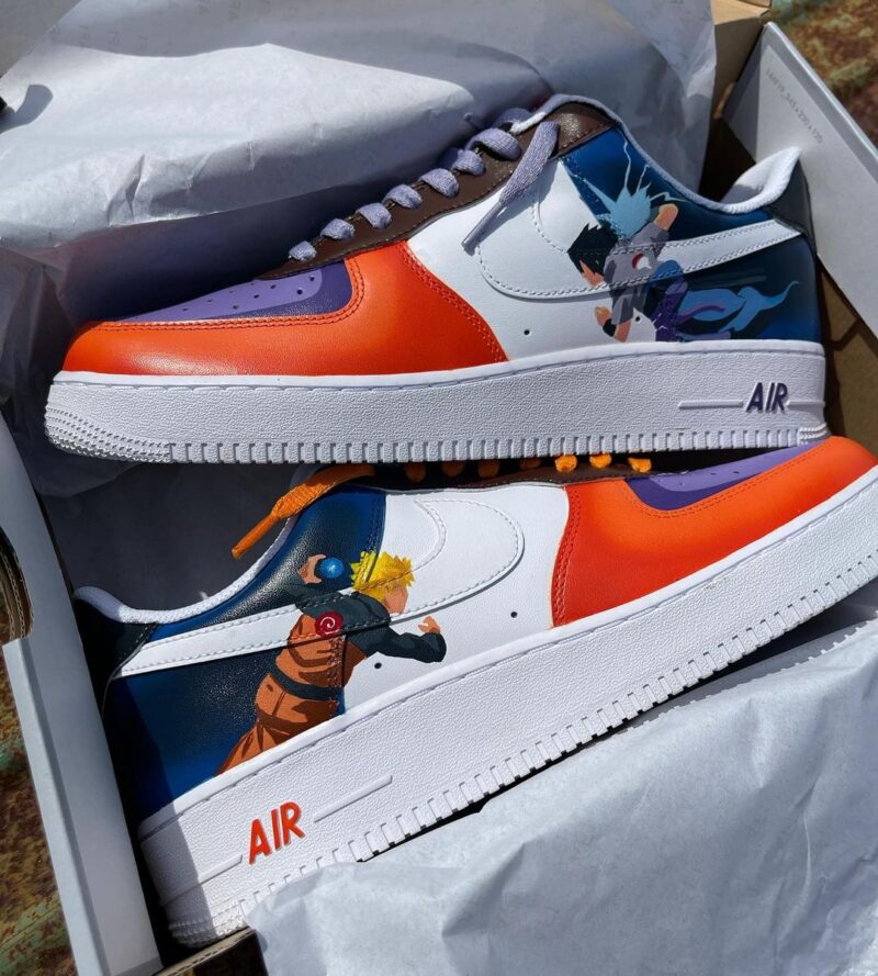 Naruto x Sasuke Air Force 1 Custom