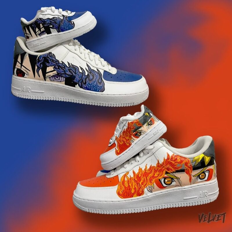 Naruto x Sasuke Air Force 1 Custom