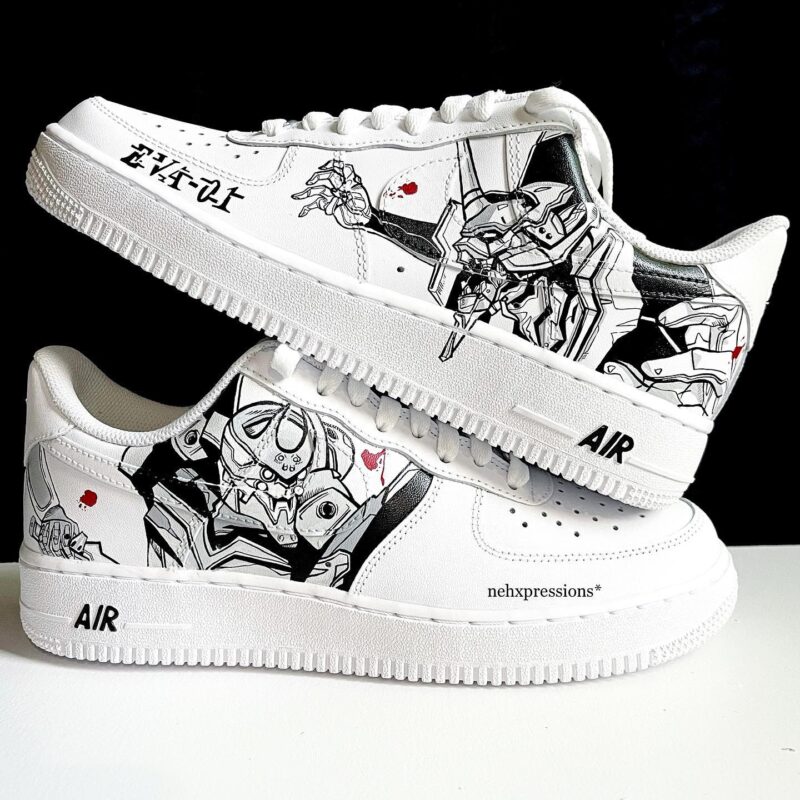 Neon Genesis Evangelion Air Force 1 Custom