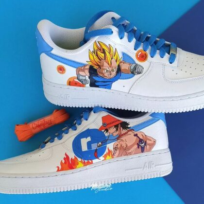 One Piece - Dragon Ball Air Force 1 Custom