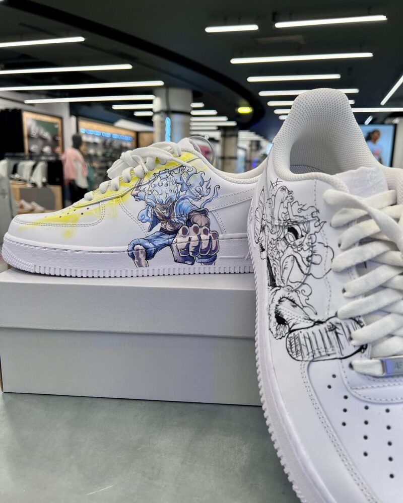 One Piece - Luffy Air Force 1 Custom