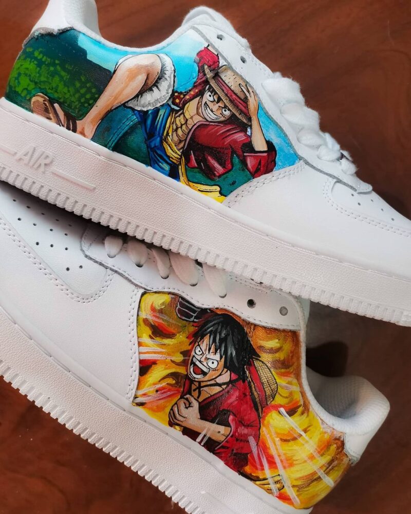 One Piece - Luffy Air Force 1 Custom