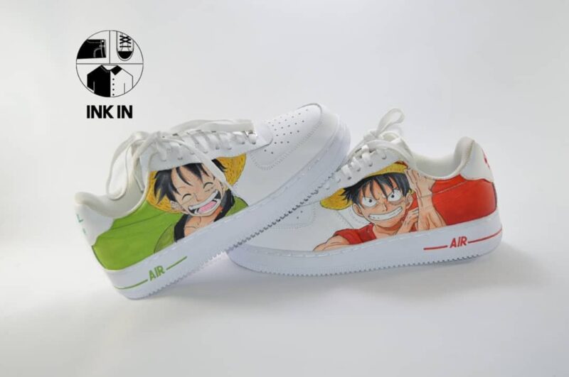 One Piece - Luffy Air Force 1 Custom