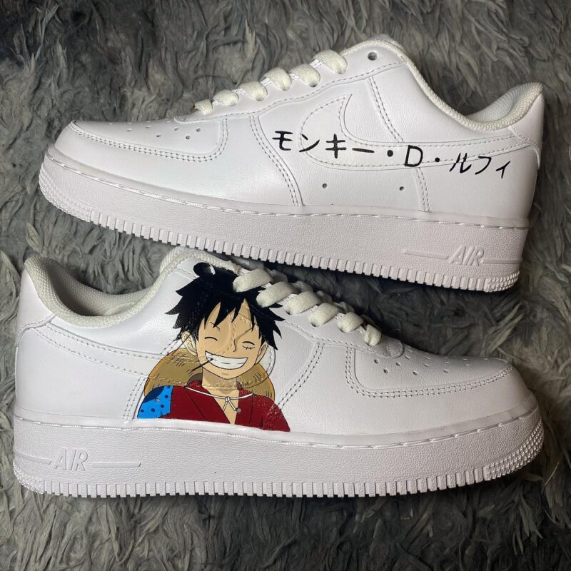 One Piece - Luffy Air Force 1 Custom