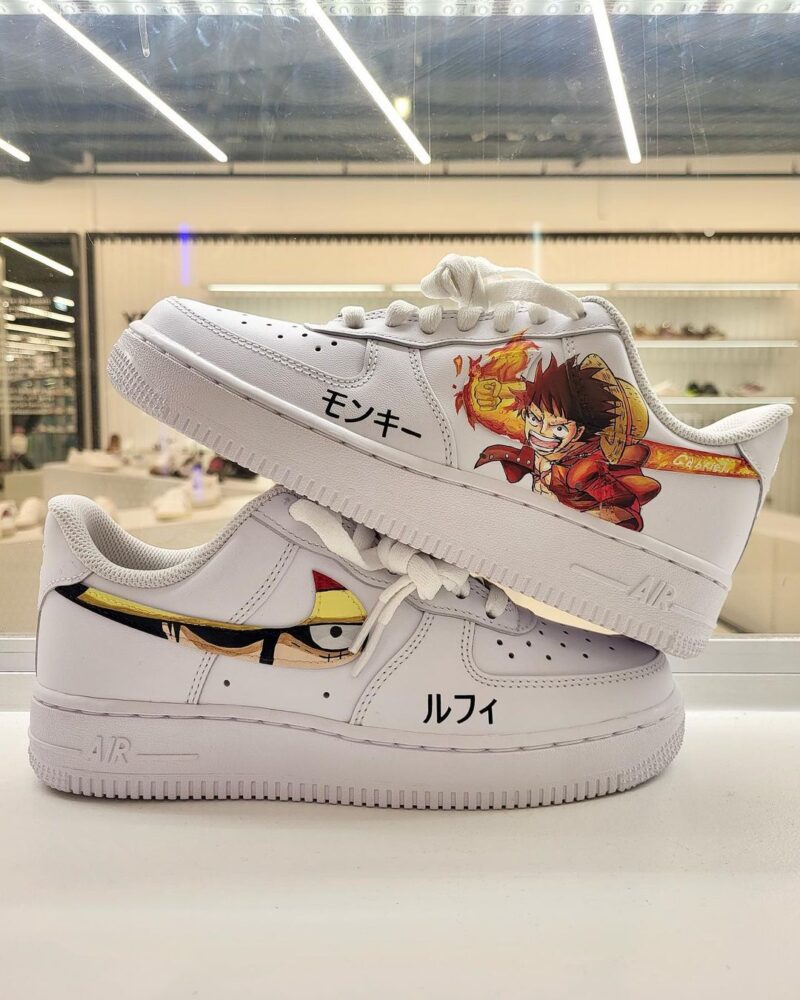 One Piece - Luffy Air Force 1 Custom