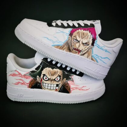 One Piece - Luffy x Katakuri Air Force 1 Custom