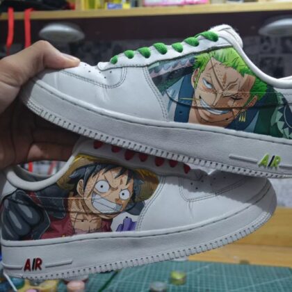 One Piece - Luffy x Zoro Air Force 1 Custom