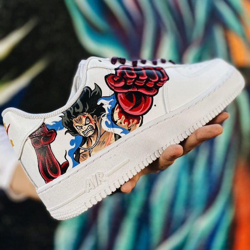 One Piece - Luffy x Zoro Air Force 1 Custom