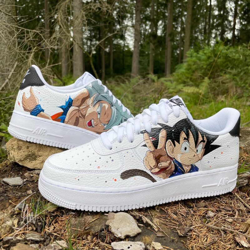 One Piece - Luffy x Zoro Air Force 1 Custom