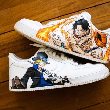 One Piece - Sabo x Ace Air Force 1 Custom