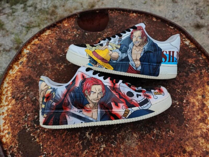 One Piece - Shanks Air Force 1 Custom