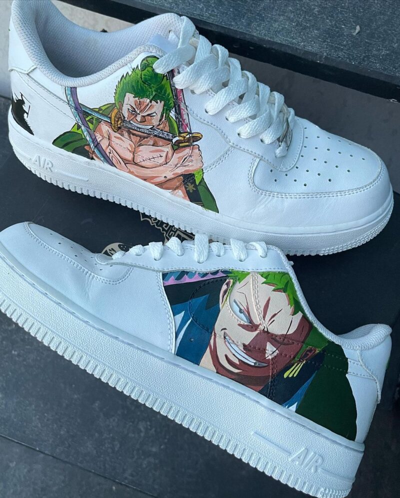 One Piece - Zoro Air Force 1 Custom