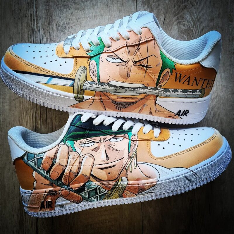 One Piece - Zoro Air Force 1 Custom