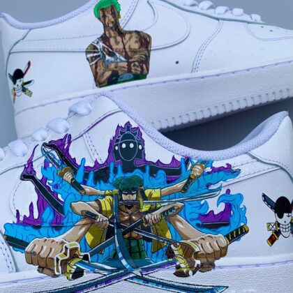 One Piece - Zoro Air Force 1 Custom