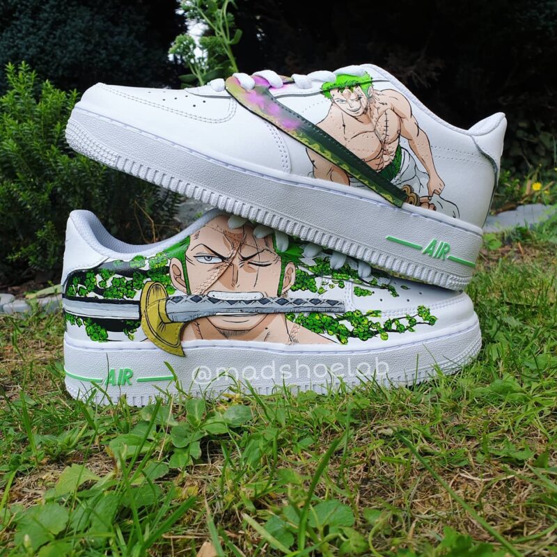 One Piece - Zoro Air Force 1 Custom