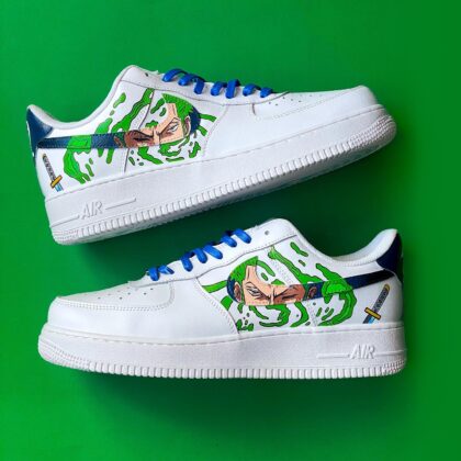 One Piece - Zoro Air Force 1 Custom