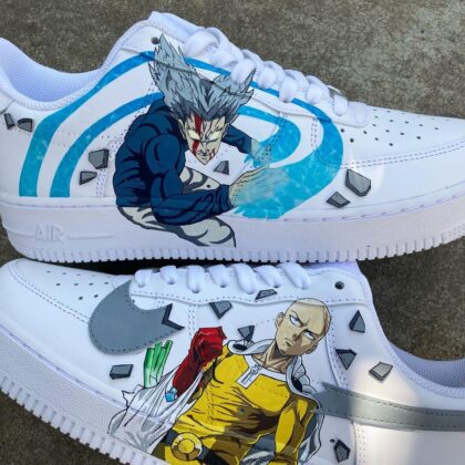 One Punch Man Air Force 1 Custom